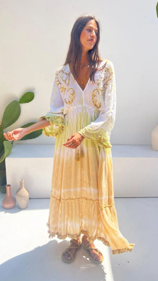 Sunlit Bloom Dress