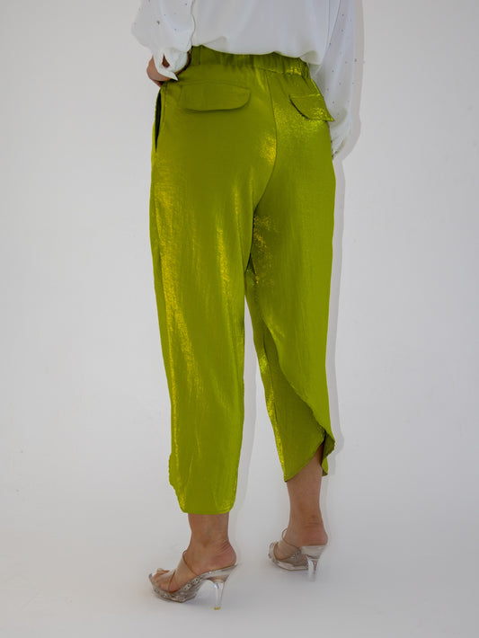 Lime Wrap Pants