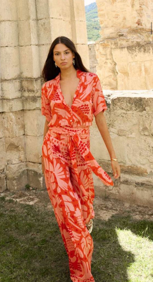Floral Trouser Set