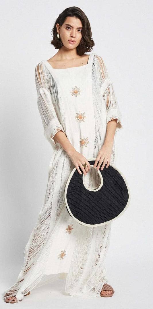 Sunset Cthrough Kaftan