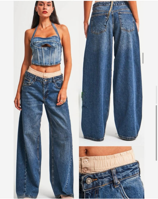 Dark Denim Pants