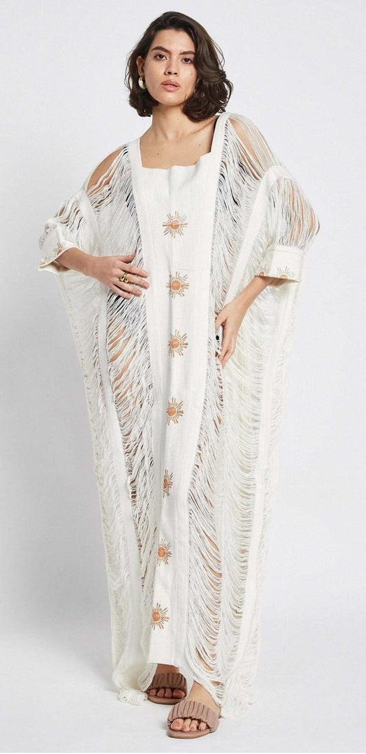 Sunset Cthrough Kaftan