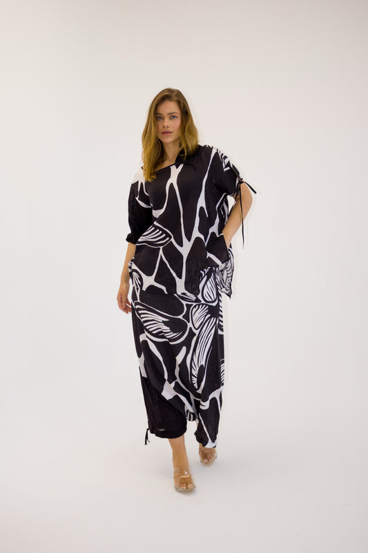 Asymmetric Shrwal Set