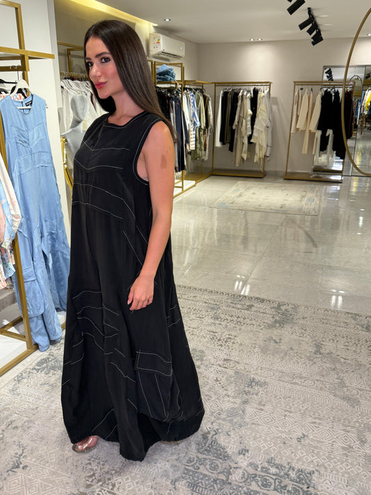 Loose Jumpsuit In Black