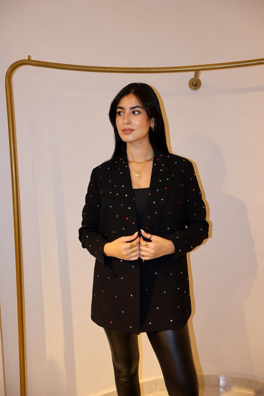 Stones Blazer In Black