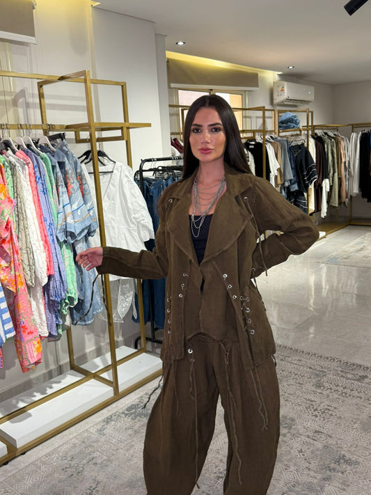 Deep Olive Set