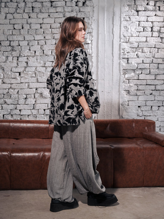 Sherwal Pants In Grey