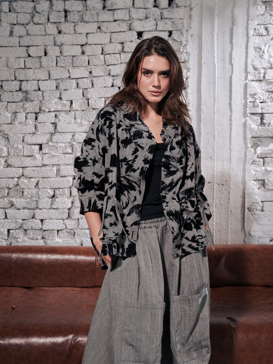 Sherwal Pants In Grey