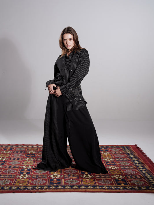 2 Pieces Wide Leg Set